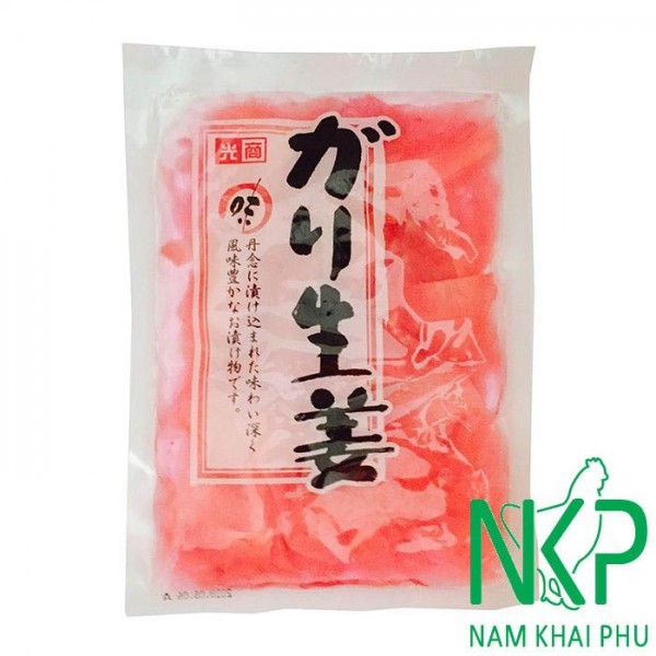 Gừng hồng Gari Nhật Bản (Gừng muối Nhật  120g)